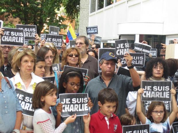Foto tomada de http://www.ambafrance-ve.org Apenas 300 personas manifestaron en Caracas